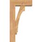 Ekena Millwork Imperial Block Smooth Bracket w/ Offset Brace, Western Red Cedar, 5 1/2"W x 14"D x 26"H BKT0604X14X26IMP05SWR - alternate 2